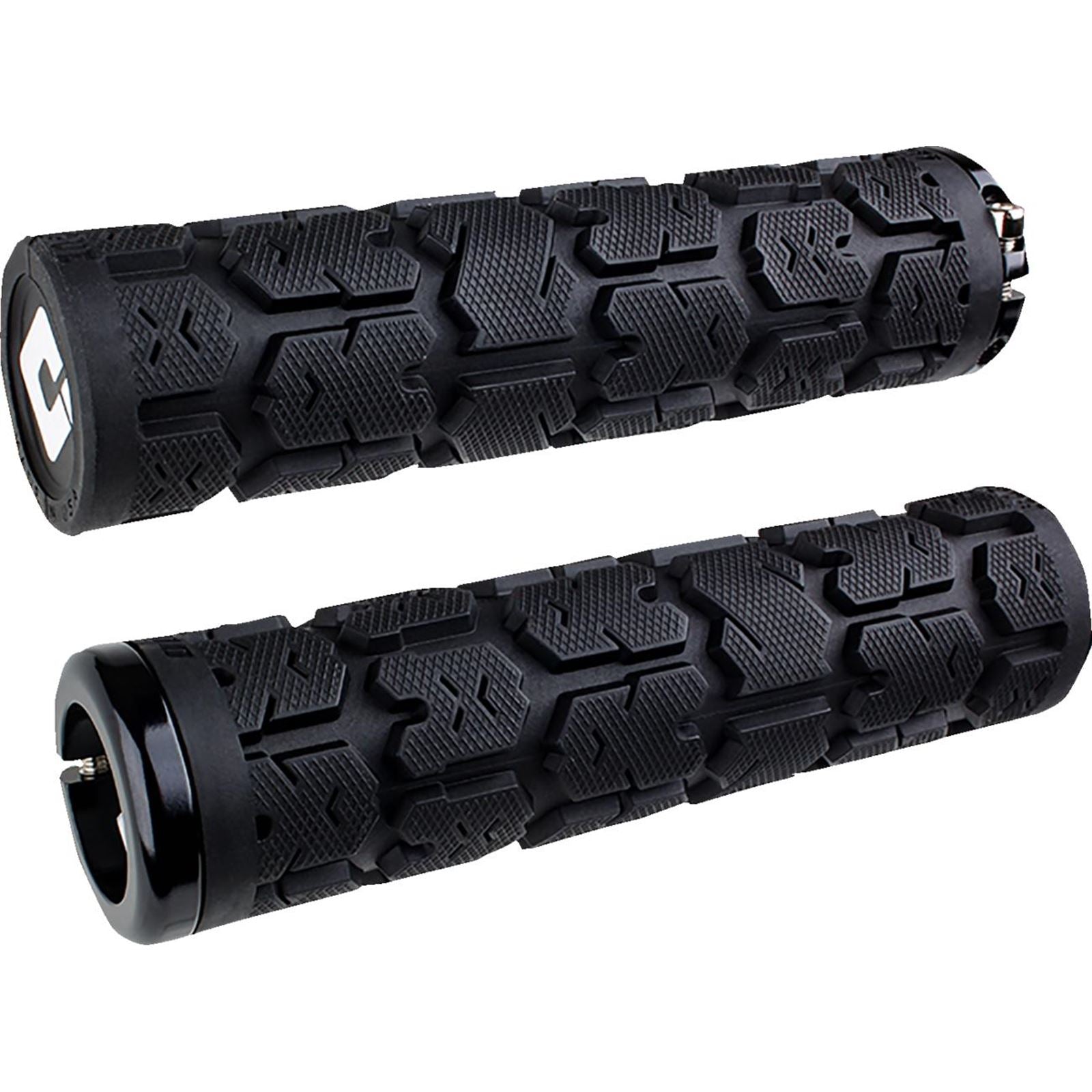 ODI Rogue 2.1 Lock-On Grips - PWC - Black/Black [MPN: L33RGB-B]_1552379