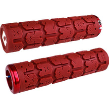 ODI Rogue 2.1 Lock-On Grips - PWC - Dark Red/Red [MPN: L33RGDR-R]_1552363