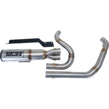 Vance And Hines 2-into-1 High Output Exhaust System - Brushed for Touring 27321-22_1540243