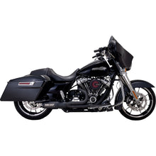 Vance And Hines 2-into-1 High Output Exhaust System - Black - Touring 47321-22_1540268