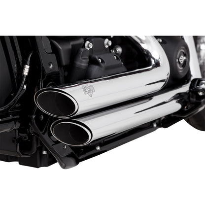 Vance And Hines Shortshots Staggered Exhaust System - Chrome 17333-22_1540261