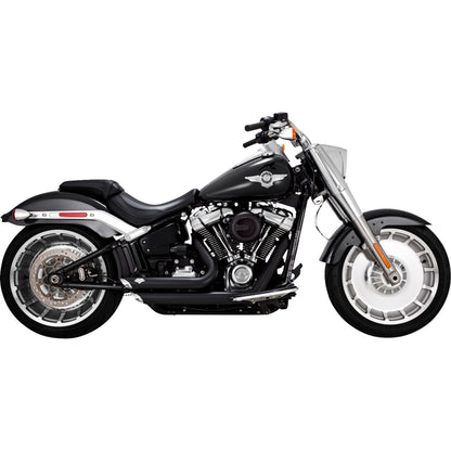 Vance And Hines Shortshots Staggered Exhaust System - Black for Harley-Davidson 47335-22_1540259