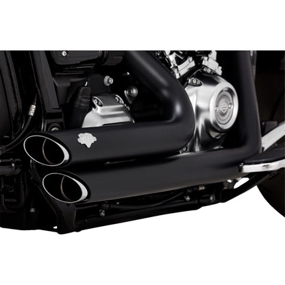 Vance And Hines Shortshots Staggered Exhaust System - Black for Harley-Davidson 47335-22_1540258