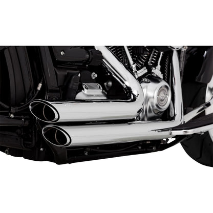 Vance And Hines Shortshots Staggered Exhaust System - Chrome 17335-22_1540255