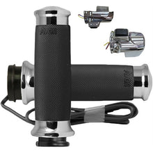 Avon Grips Custom Contour Heated Twist Grip - Chrome CC-85-CH-F24-HT_1547061