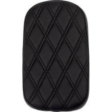 Drag Specialties Rear Solo Seat Wide Double Diamond - Black Stitch for FLH/FLT '97-'23 [MPN: 0801-1957]_1541938