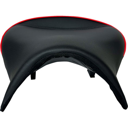 Show Chrome Ryker Combat Seat - Black w/ Red Trim for Can-Am Ryker [MPN: 41-429]_1541940