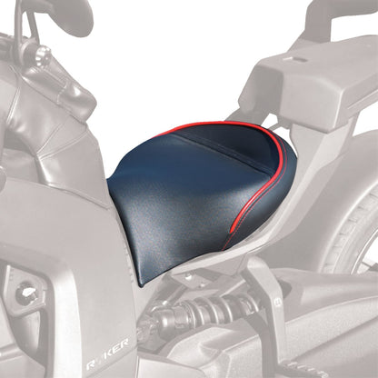 Show Chrome Ryker Combat Seat - Black w/ Red Trim for Can-Am Ryker [MPN: 41-429]_1541944