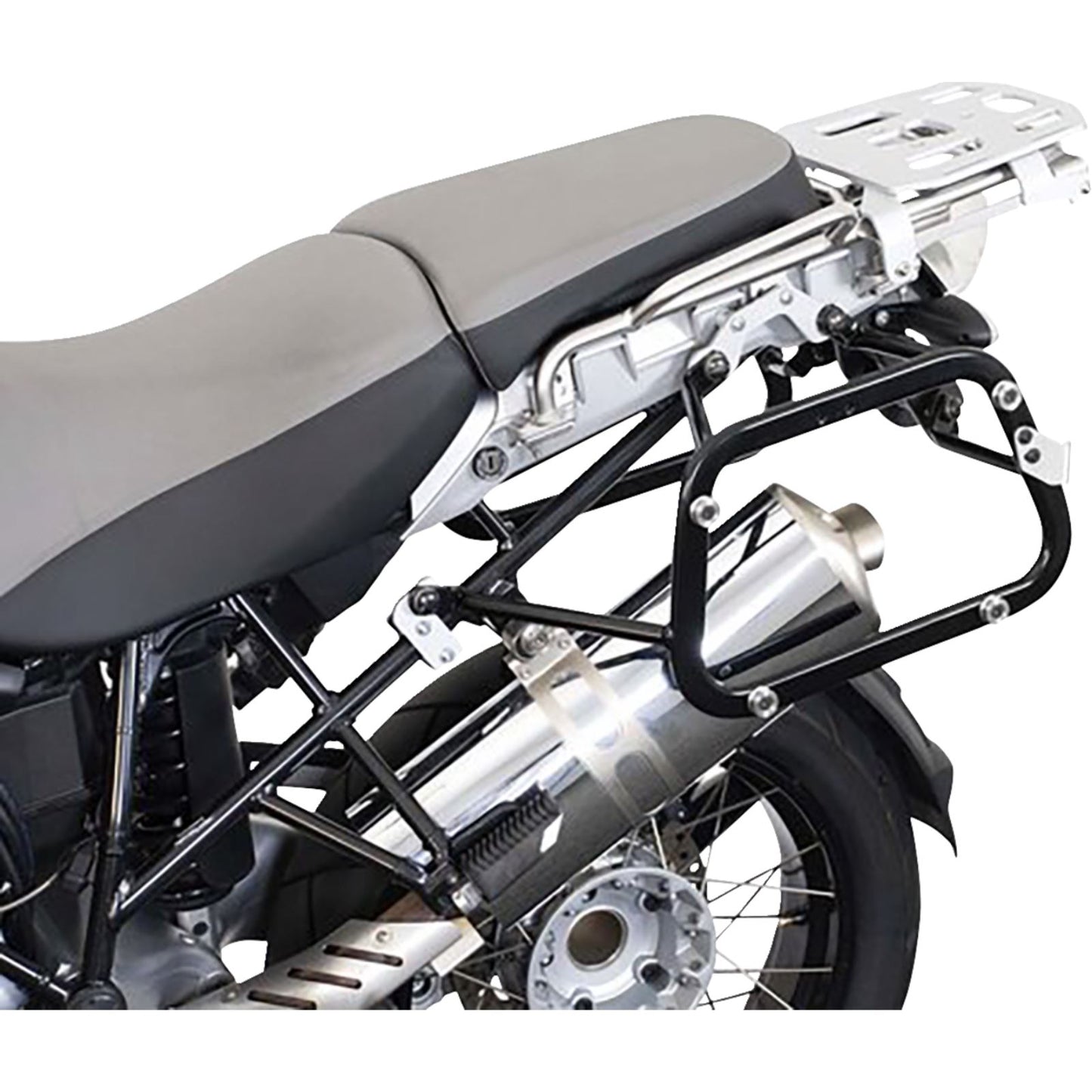 SW-Motech Adventure Luggage System - Silver for BMW R 1200 GS '04-'12 [MPN: ADV.07.311.75000/S]_1542462