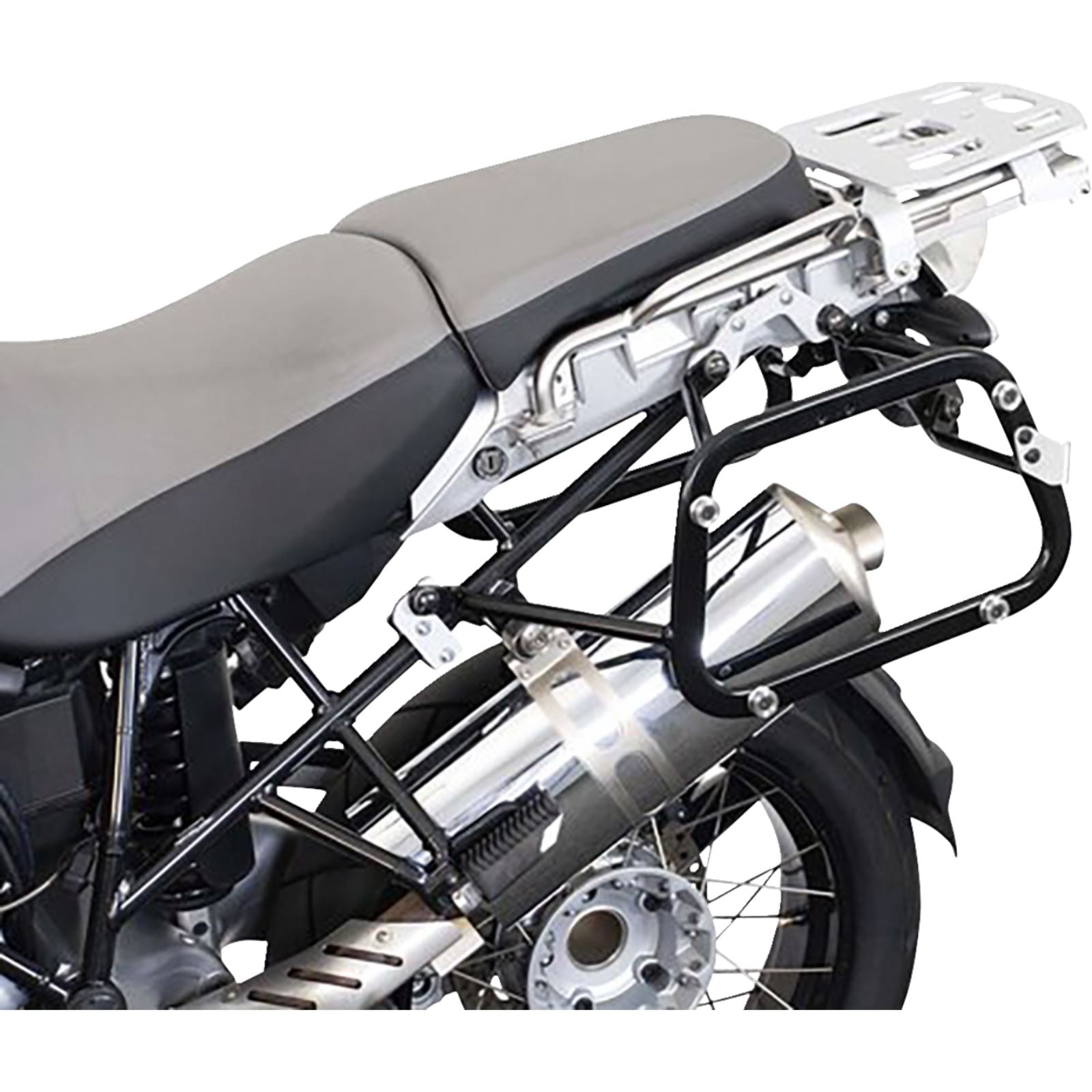 SW-Motech Adventure Luggage System - Silver for BMW R 1200 GS '04-'12 [MPN: ADV.07.311.75000/S]_1542462