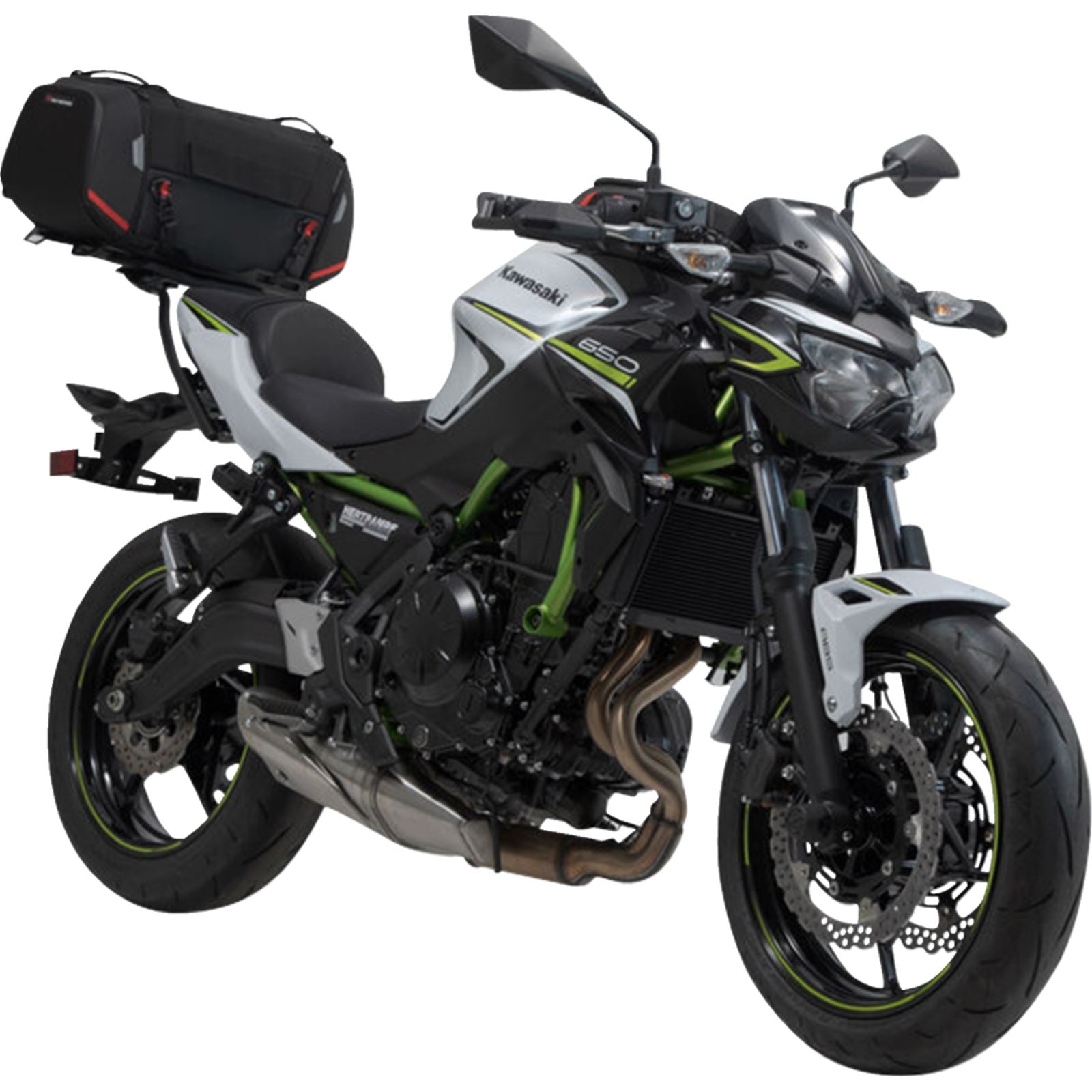 SW-Motech Rackpack Tail Bag System - Black for Kawasaki Ninja 650/Z650 [MPN: GPT.08.866.30000]_1542932