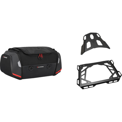 SW-Motech Rackpack Tail Bag System - Black for Kawasaki Ninja 650/Z650 [MPN: GPT.08.866.30000]_1542934