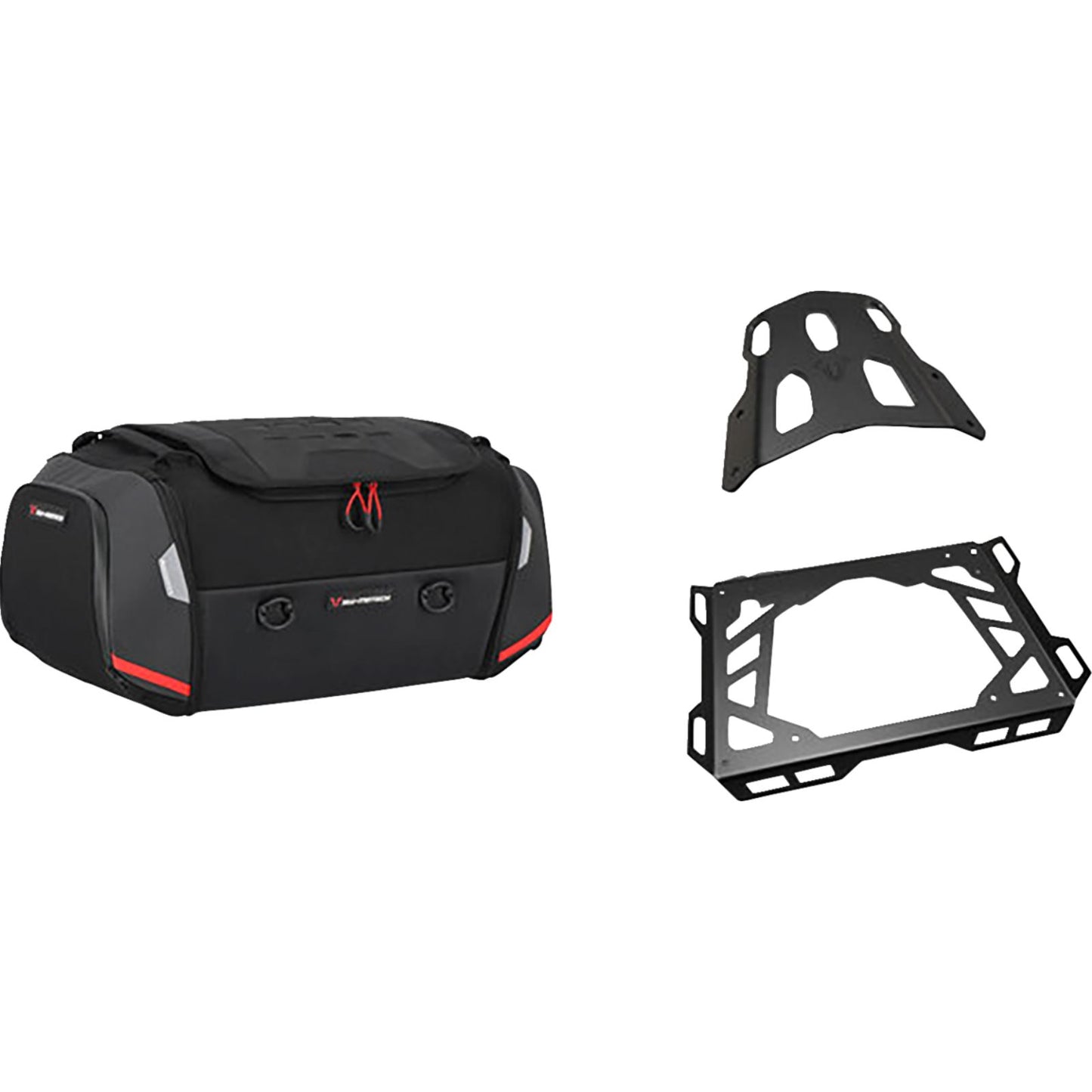 SW-Motech Rackpack Tail Bag System - Black for Kawasaki Z900 '17-'24 [MPN: GPT.08.868.30000]_1542944