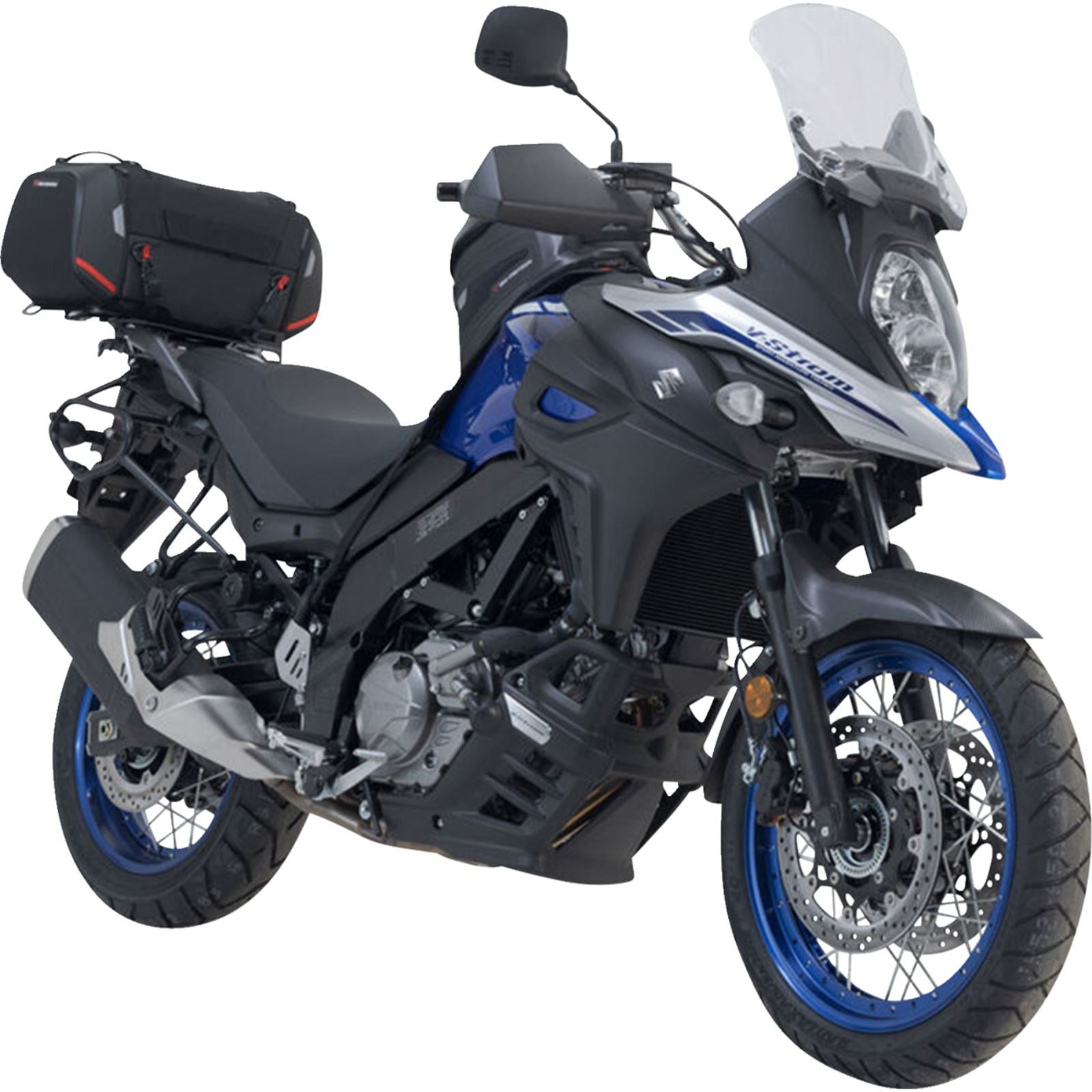 SW-Motech Rackpack Tail Bag System - Black for Suzuki V-Strom 650 '16-'24 [MPN: GPT.05.876.30000]_1543060