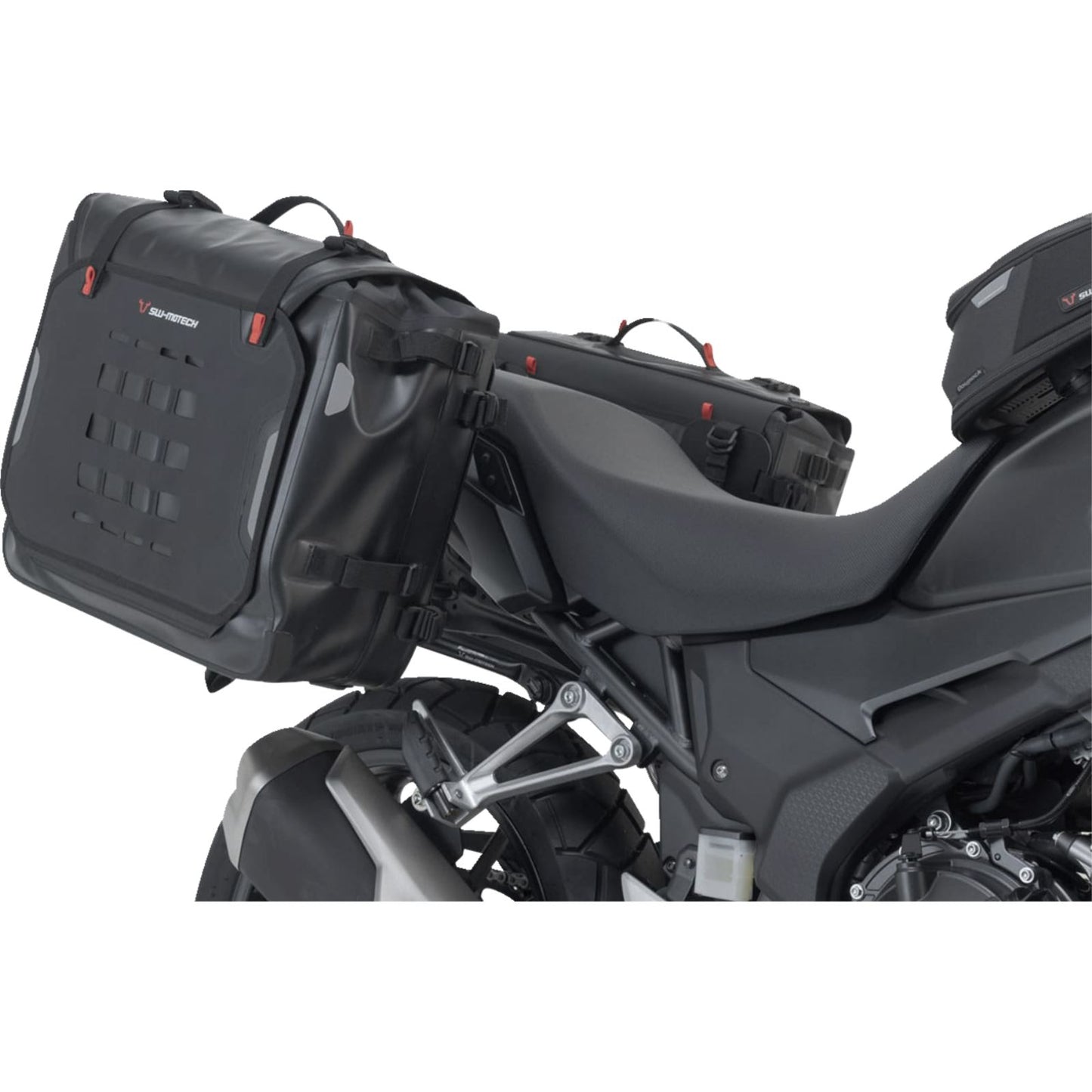 SW-Motech SysBag Side Luggage System - Black for Ducati Multistrada [MPN: BC.SYS.22.114.21000B]_1543195