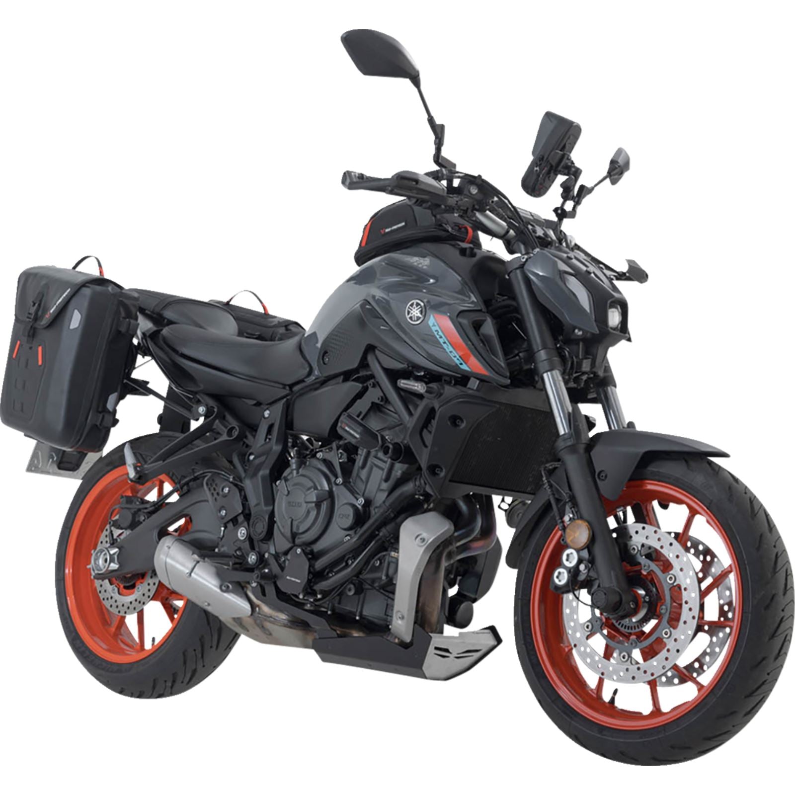 SW-Motech SysBag Side Luggage System - Black for Yamaha MT-07 '18-'24 [MPN: BC.SYS.06.869.31000B]_1543606