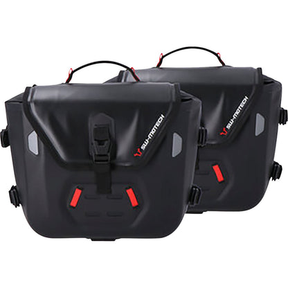 SW-Motech SysBag Luggage System - Black for Triumph Thruxton 1200 [MPN: BC.SYS.11.795.31000B]_1543640