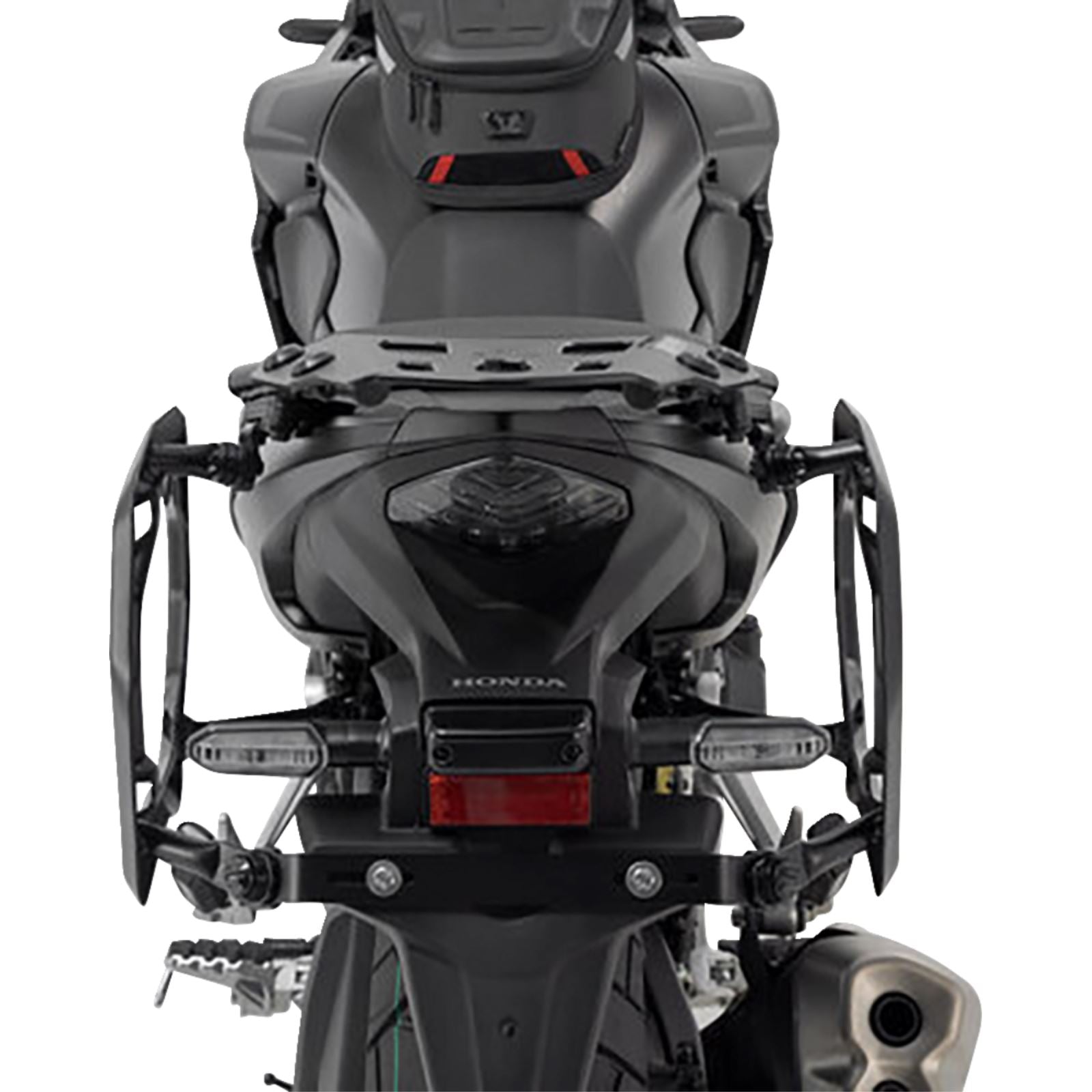 SW-Motech TRAX ADV Aluminum Case System - Black for Honda [MPN: KFT.01.400.70001/B]_1543701