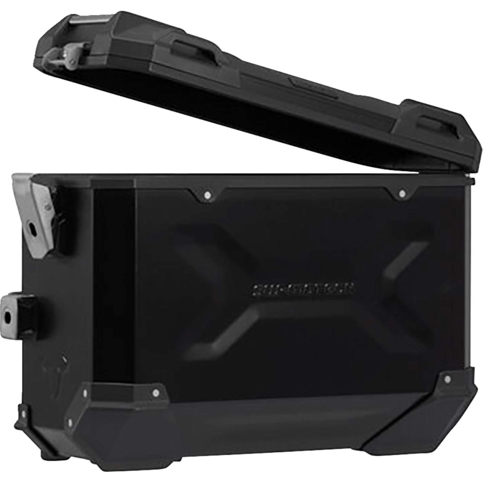 SW-Motech TRAX ADV Aluminum Case System - Black for Honda [MPN: KFT.01.400.70001/B]_1543702