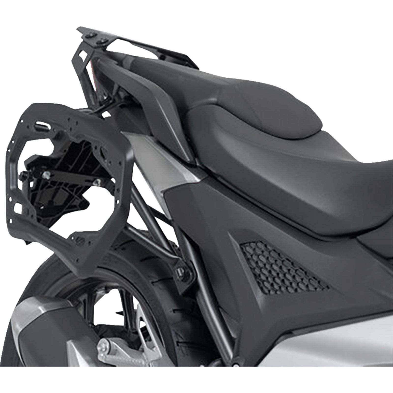 SW-Motech TRAX ADV Aluminum Case System Black for Honda NC750X '20-'24 [MPN: KFT.01.841.70000/B]_1543678