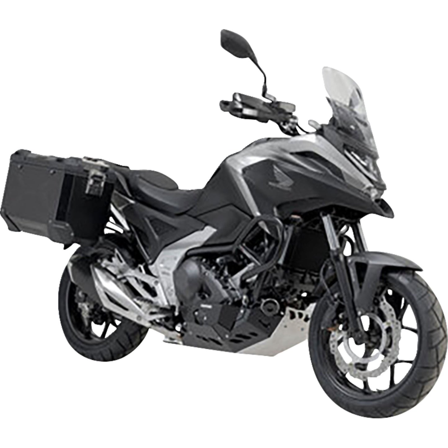 SW-Motech TRAX ADV Aluminum Case System Black for Honda NC750X '20-'24 [MPN: KFT.01.841.70000/B]_1543679