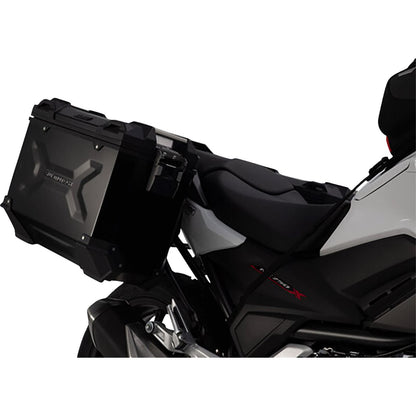 SW-Motech TRAX ADV Aluminum Case System - Black for Honda NC750 '16-'20 [MPN: KFT.01.699.70001/B]_1543680