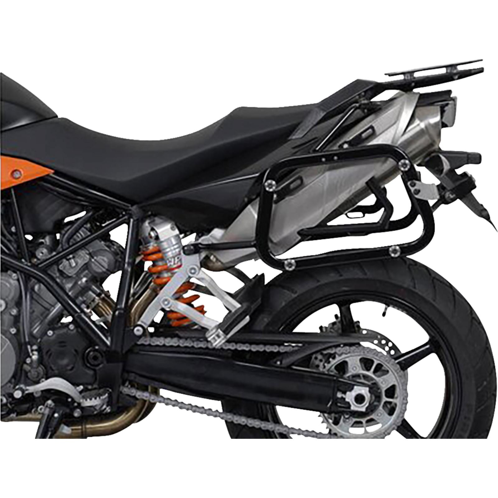 SW-Motech TRAX ADV Aluminum Case System - Black for KTM Super Moto [MPN: KFT.04.621.70000/B]_1543686