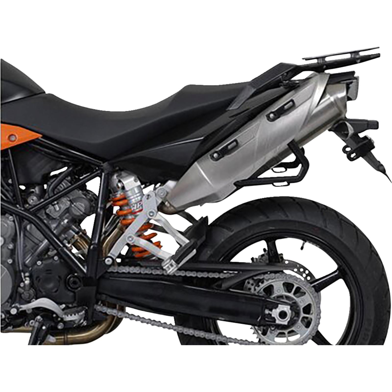 SW-Motech TRAX ADV Aluminum Case System - Black for KTM Super Moto [MPN: KFT.04.621.70000/B]_1543687
