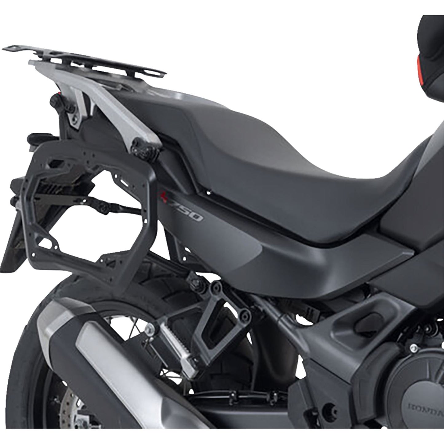 SW-Motech TRAX ADV Aluminum Case System - Black for Honda XL750R [MPN: KFT.01.070.70000/B]_1543756