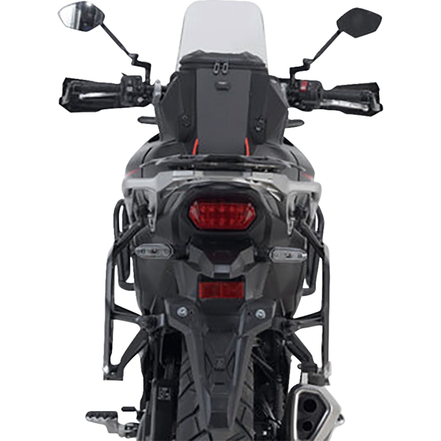 SW-Motech TRAX ADV Aluminum Case System - Black for Honda XL750R [MPN: KFT.01.070.70000/B]_1543757