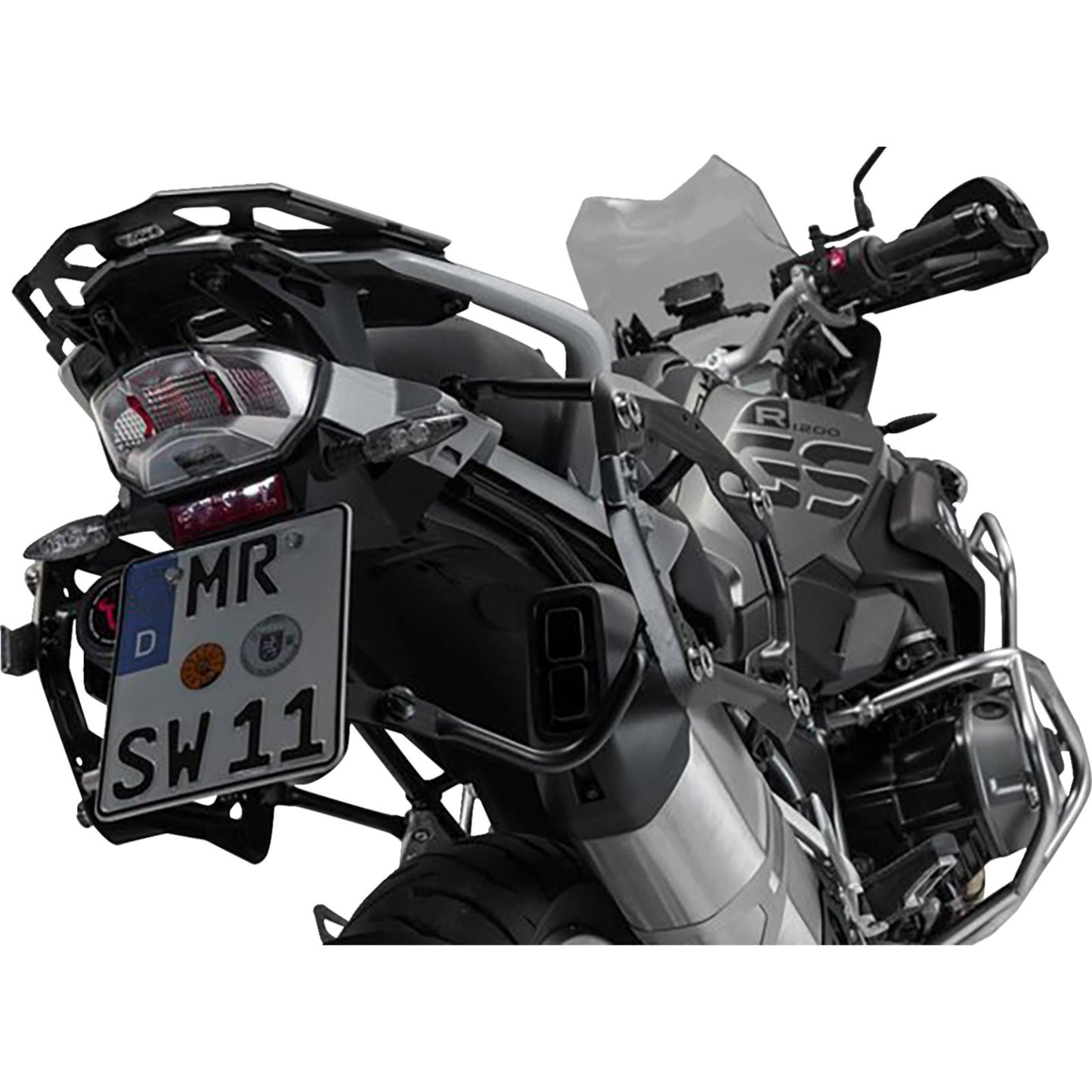 SW-Motech TRAX ADV Aluminum Case System - Black for BMW R 1200/1250 [MPN: KFT.07.664.70001/B]_1543734