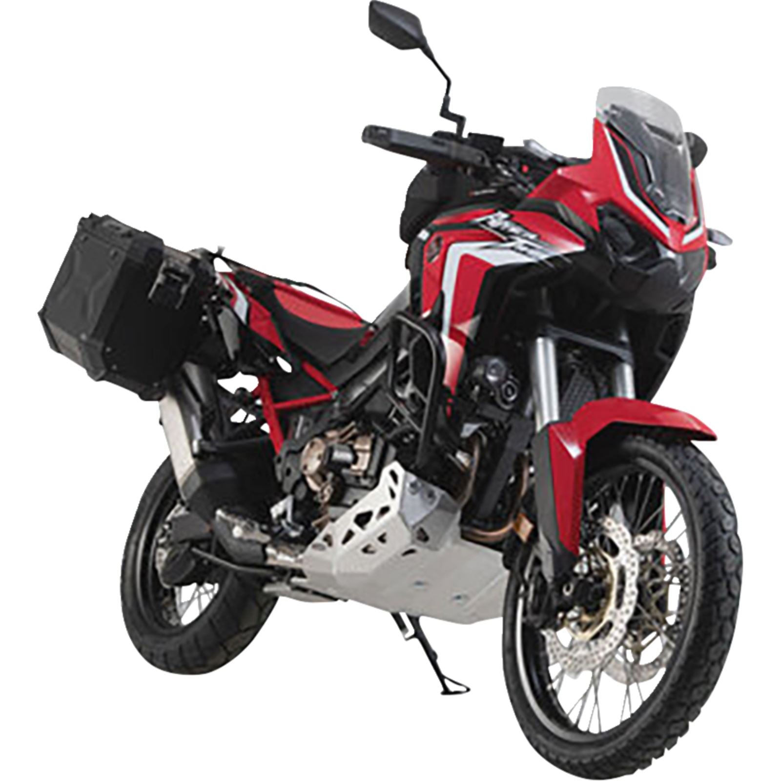 SW-Motech TRAX ADV Aluminum Case System - Black for Honda Africa Twin [MPN: KFT.01.950.70001/B]_1543740