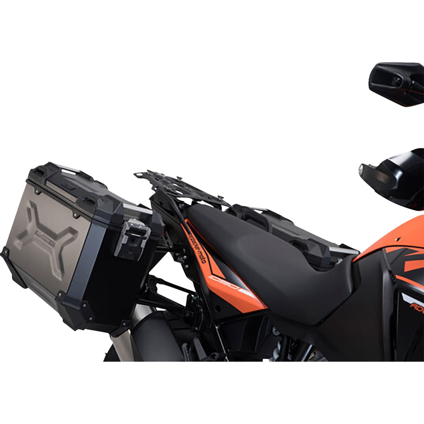 SW-Motech TRAX ADV Aluminum Case System - Black for KTM Adventure [MPN: KFT.04.333.70002/B]_1543744