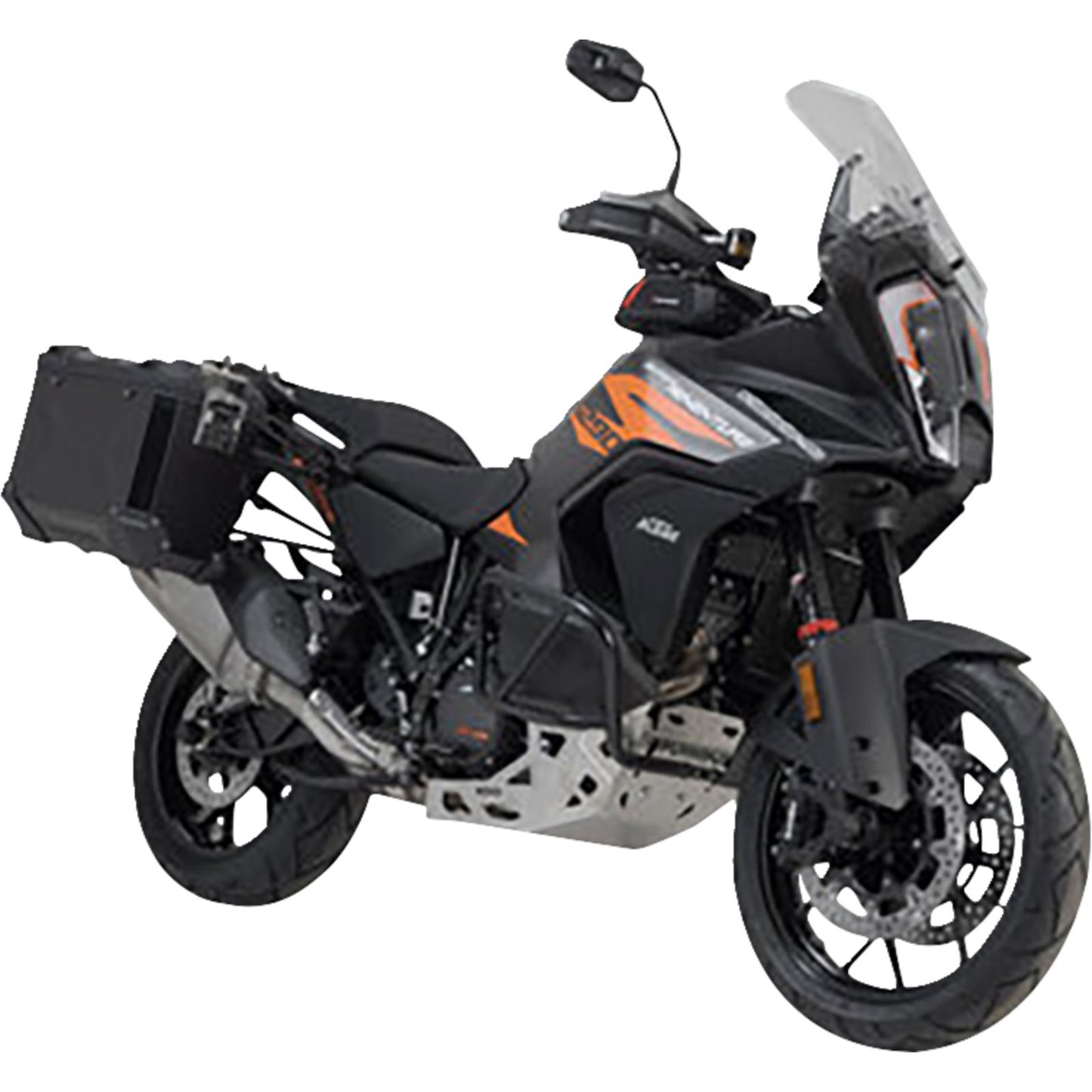 SW-Motech TRAX ADV Aluminum Case System - Black for KTM Super Adventure [MPN: KFT.04.835.70000/B]_1543745