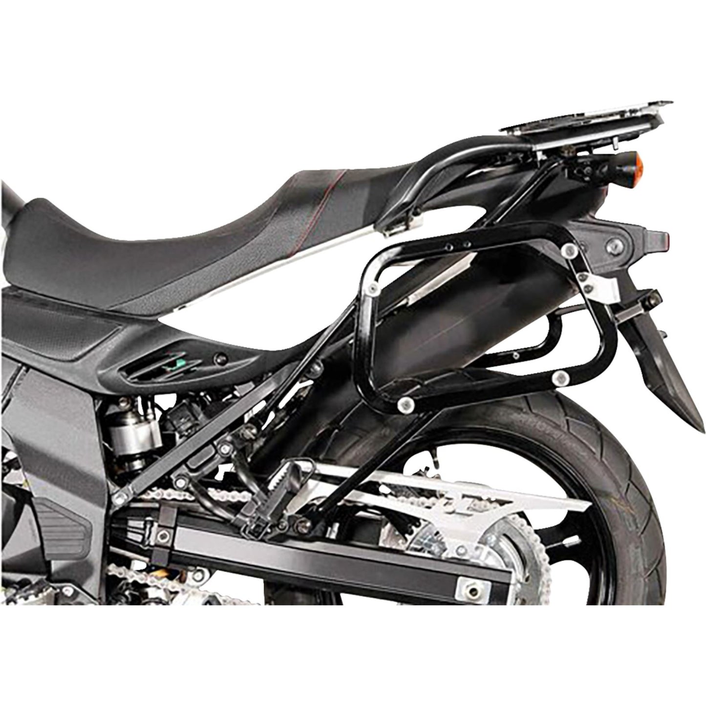 SW-Motech TRAX ADV Aluminum Case System - Black for Suzuki V-Strom 650 [MPN: KFT.05.765.70000/B]_1543802