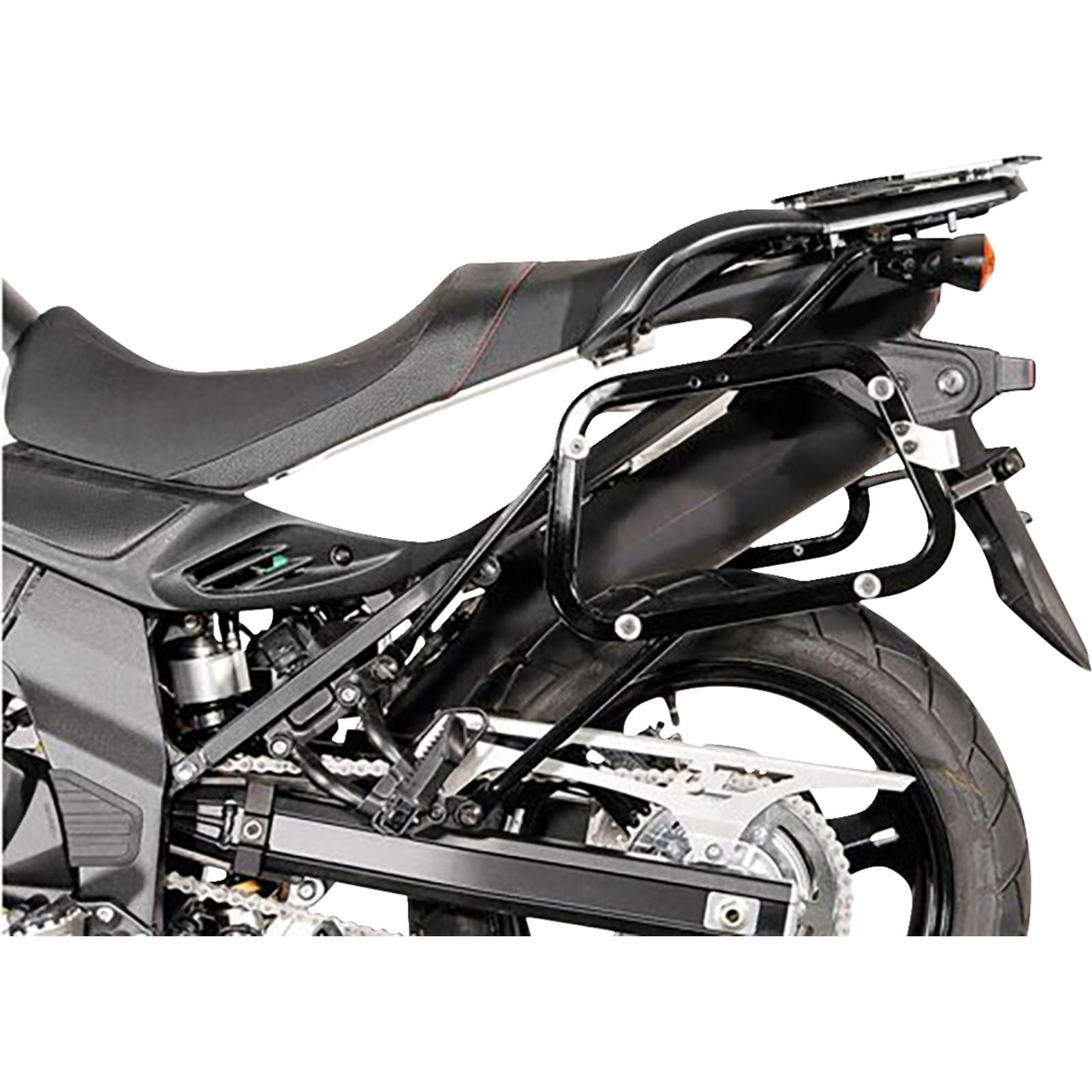 SW-Motech TRAX ADV Aluminum Case System - Black for Suzuki V-Strom 650 [MPN: KFT.05.765.70000/B]_1543802