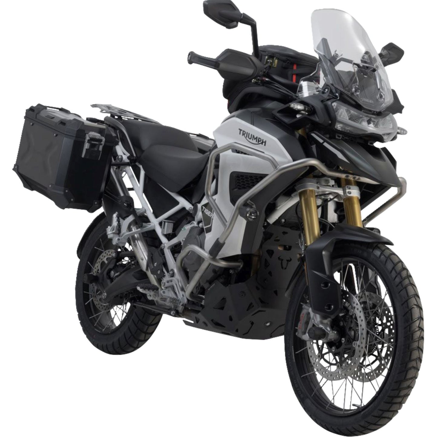 SW-Motech TRAX ADV Aluminum Case System - Black for Triumph Tiger [MPN: KFT.11.905.70102/B]_1543779