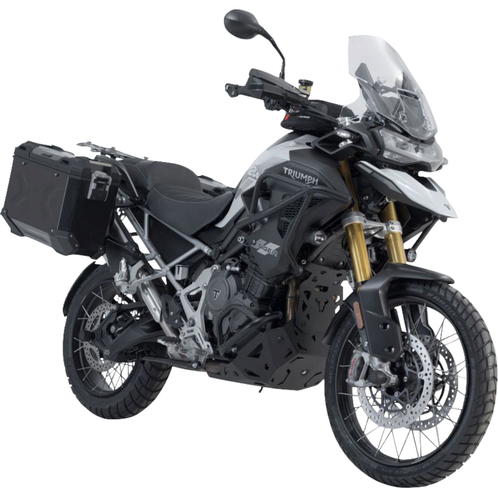 SW-Motech TRAX ADV Aluminum Case System - Black for Triumph Tiger [MPN: KFT.11.905.70002/B]_1543780