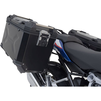 SW-Motech TRAX ADV Aluminum Case System - Black for BMW R 1200/1250 R [MPN: KFT.07.573.70100/B]_1543785