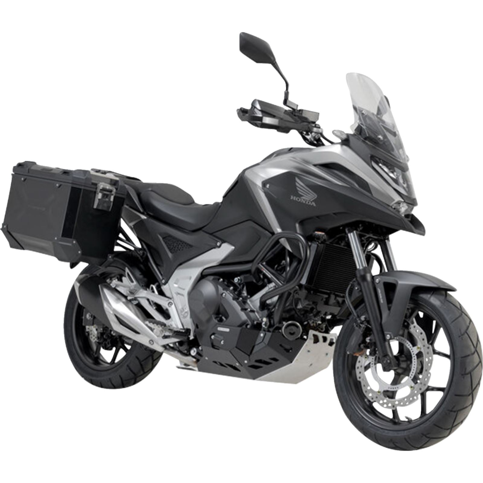 SW-Motech TRAX ADV Aluminum Case System Black for Honda NC750 X '20-'24 [MPN: KFT.01.841.70100/B]_1543855
