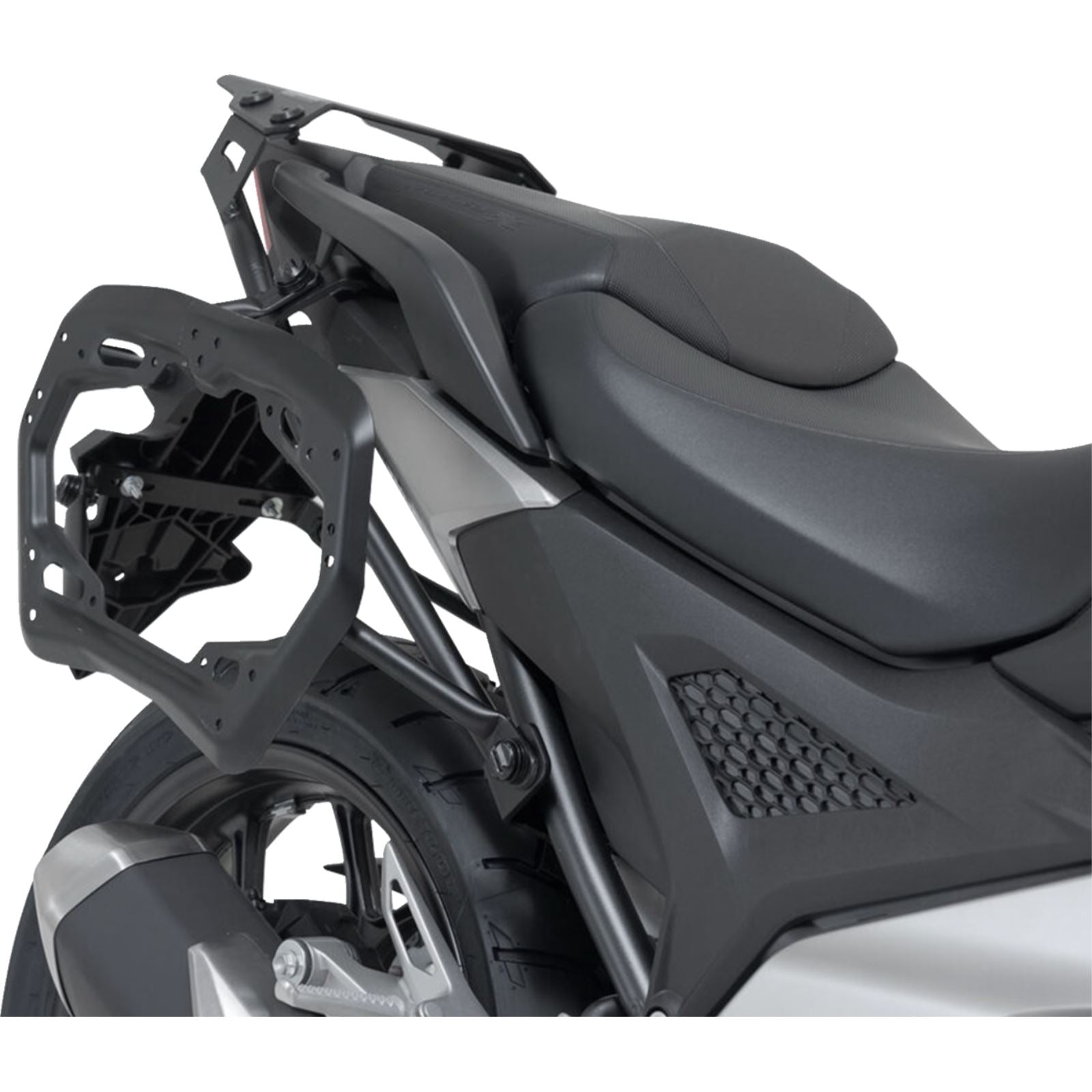 SW-Motech TRAX ADV Aluminum Case System Black for Honda NC750 X '20-'24 [MPN: KFT.01.841.70100/B]_1543857