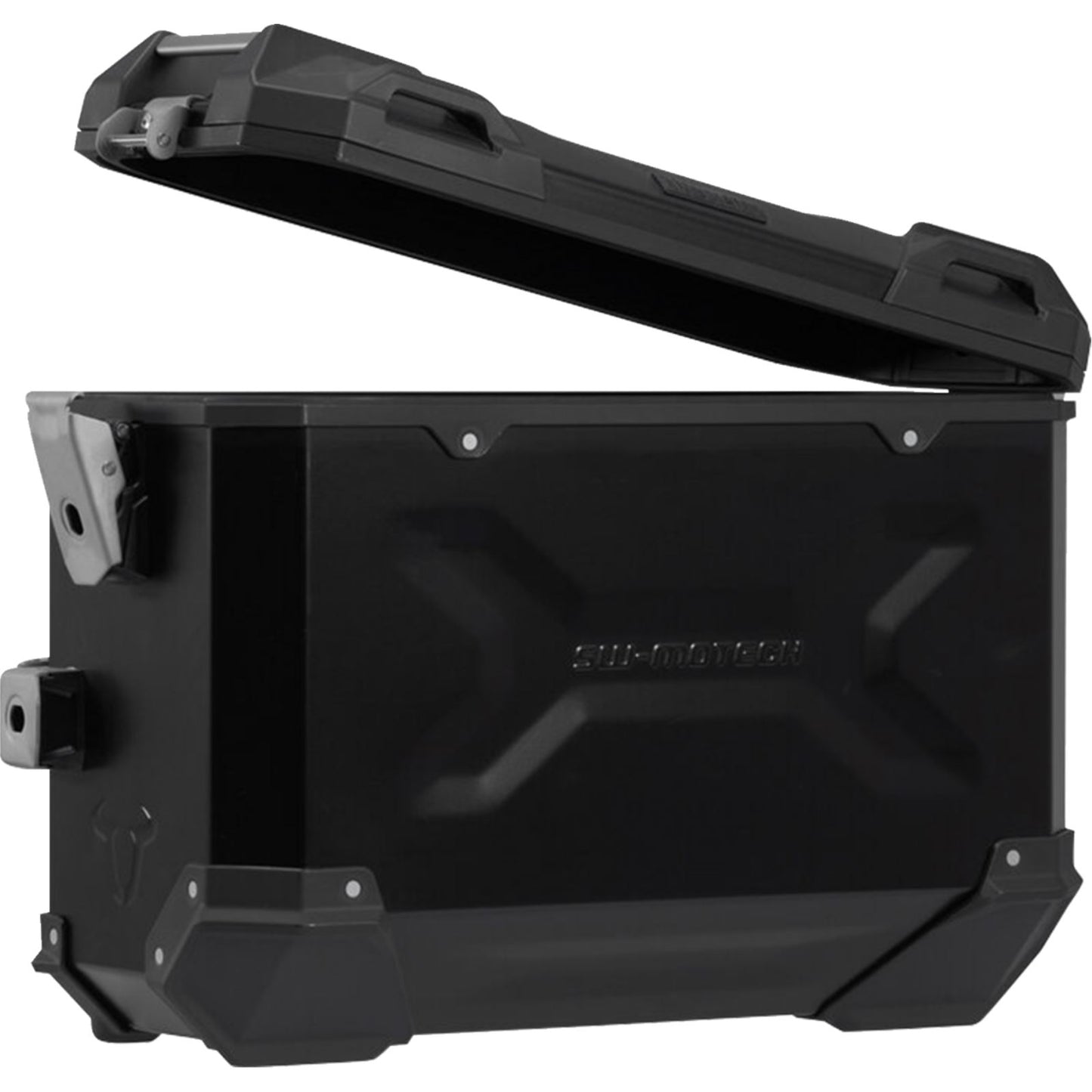 SW-Motech TRAX ADV Aluminum Case System Black for Honda NC750 X '20-'24 [MPN: KFT.01.841.70100/B]_1543858