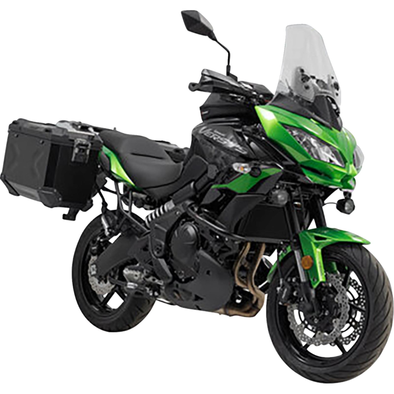 SW-Motech TRAX ADV Aluminum Case System - Black for Kawasaki Versys 650 [MPN: KFT.08.518.70100/B]_1543867