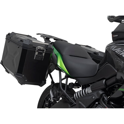 SW-Motech TRAX ADV Aluminum Case System - Black for Kawasaki Versys 650 [MPN: KFT.08.518.70100/B]_1543868