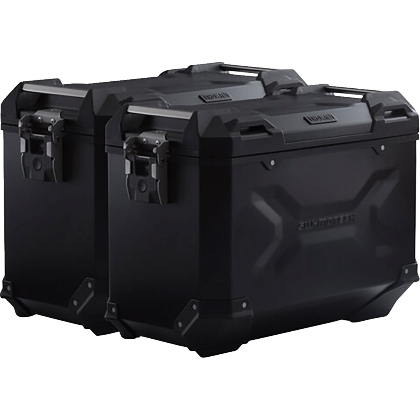 SW-Motech TRAX ADV Aluminum Case System - Black for Ducati Multistrada [MPN: KFT.22.140.70100/B]_1543872