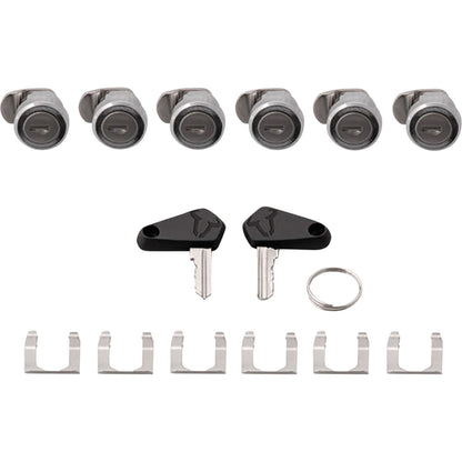 SW-Motech TRAX ADV Aluminum Case System - Black for Ducati Multistrada [MPN: KFT.22.140.70100/B]_1543847