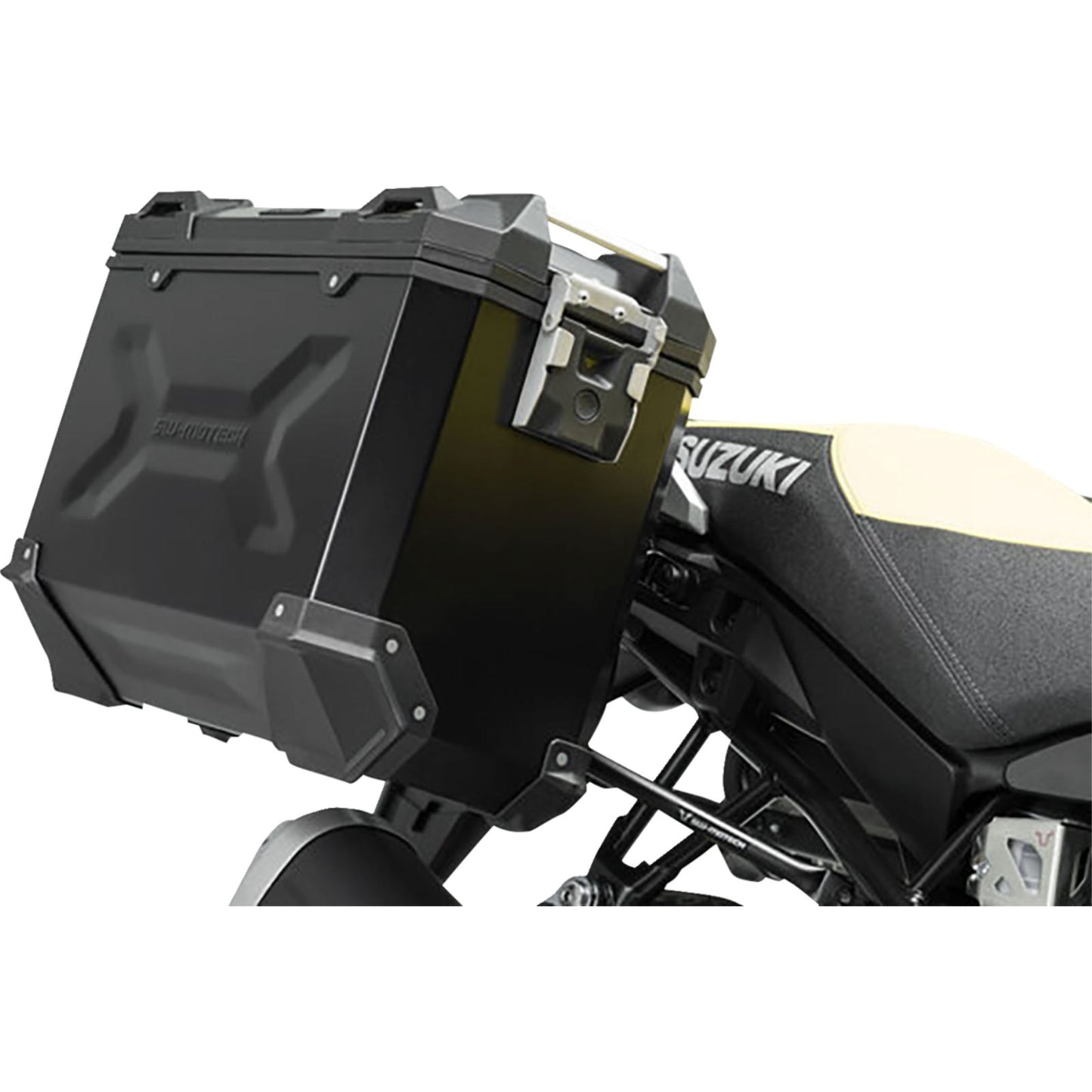 SW-Motech TRAX ADV Aluminum Case System - Black for Suzuki V-Strom [MPN: KFT.05.440.70101/B]_1543833