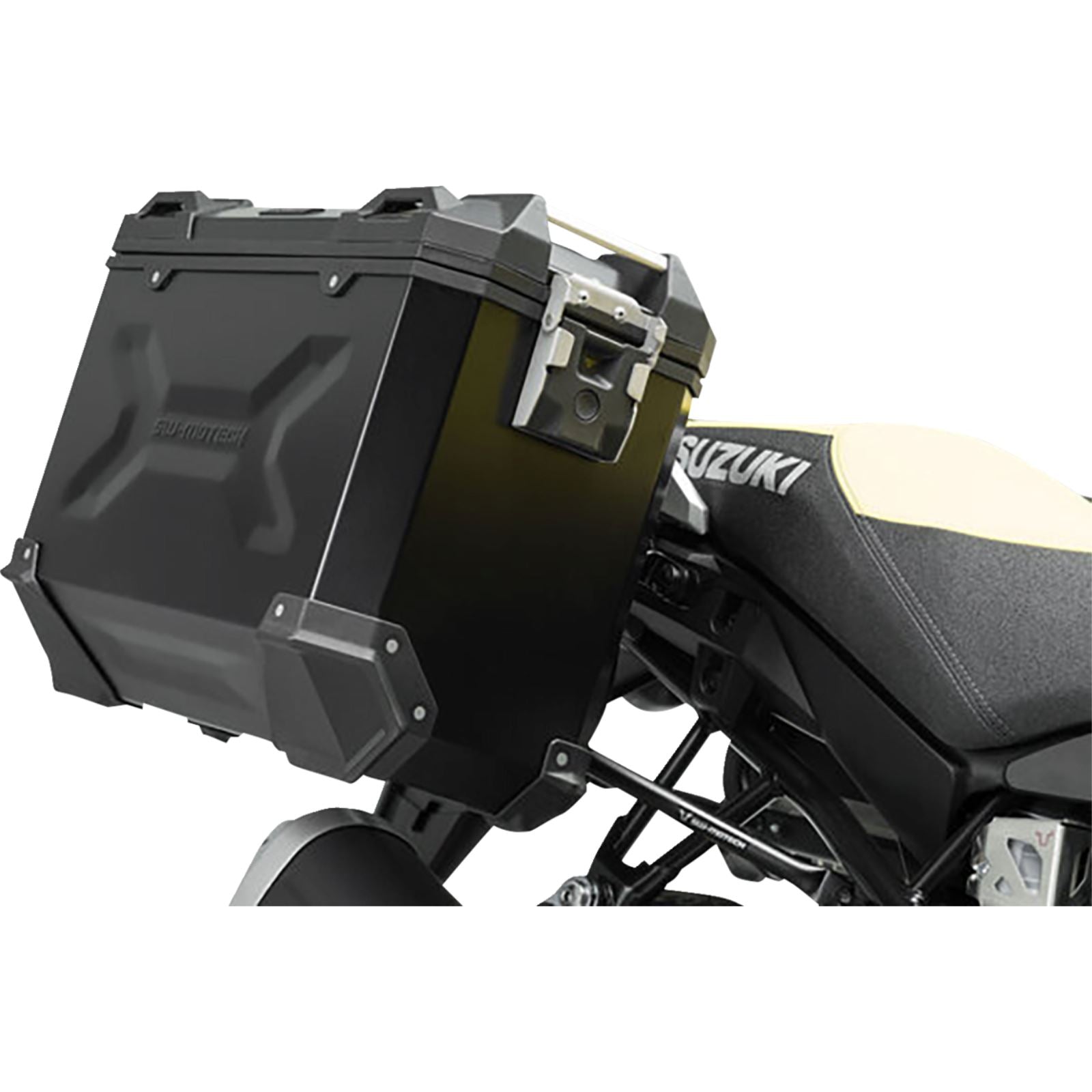 SW-Motech TRAX ADV Aluminum Case System - Black for Suzuki V-Strom [MPN: KFT.05.440.70101/B]_1543833