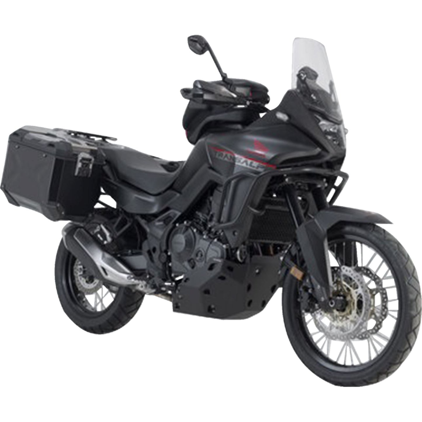 SW-Motech TRAX ADV Aluminum Case System - Black for Honda XL750R [MPN: KFT.01.070.70100/B]_1543840