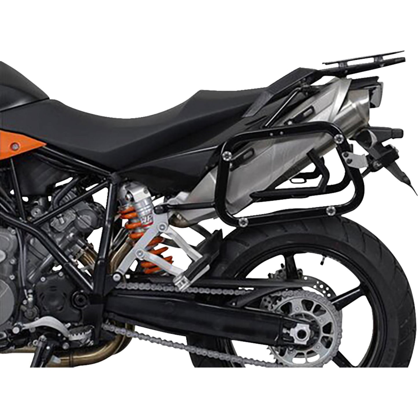 SW-Motech TRAX ADV Aluminum Case System - Black for KTM Super Moto [MPN: KFT.04.621.70100/B]_1543848